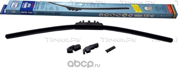 Щетка ст/оч ALCA (бескаркасная) 500 мм/20 SUPER FLAT каучук (1 шт.) Alca. Артикул 50000