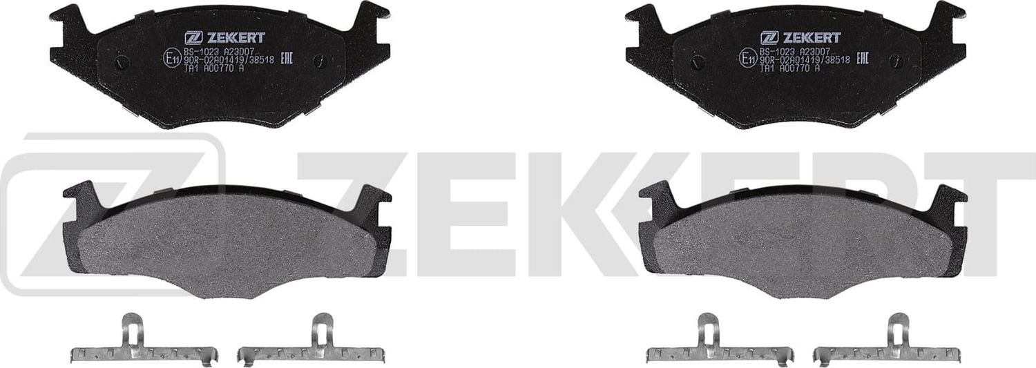 Тормозные колодки Zekkert. Артикул BS-1023