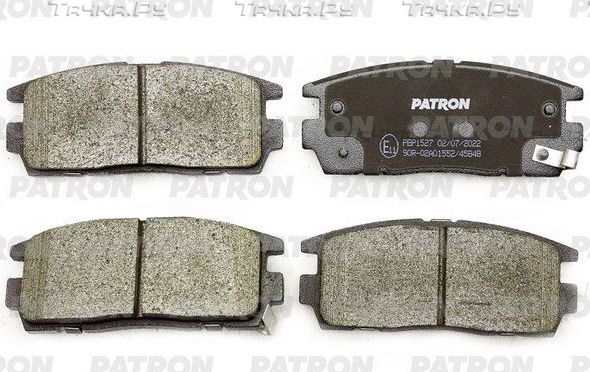 Тормозные колодки Patron. Артикул PBP1527