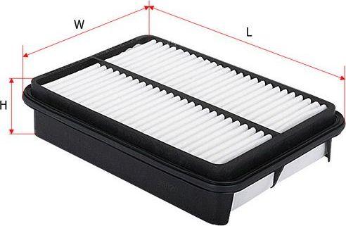 Воздушный фильтр Sakura. Артикул A-1139