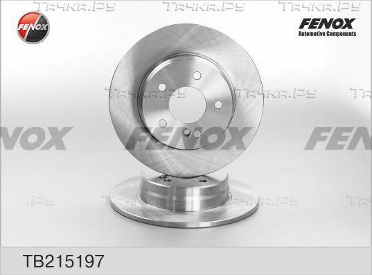 Тормозной диск Fenox. Артикул TB215197