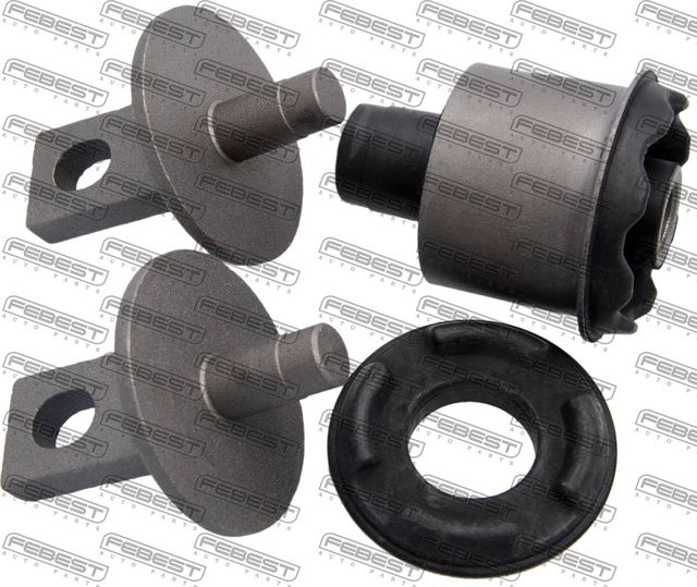 Сайлентблок заднего рычага подвески Febest передний верхний для Honda Crossroad 2007-2010. Артикул HAB-155