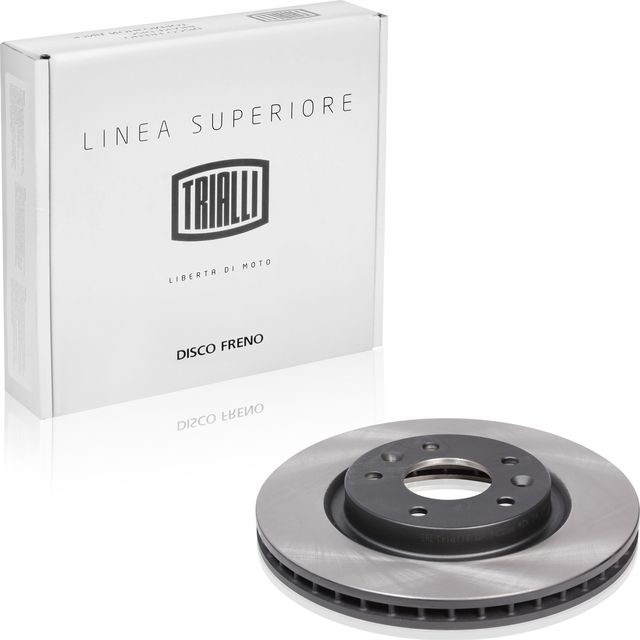 Тормозной диск Trialli передний для Nissan X-Trail T32 2013-2026. Артикул DF 1402s