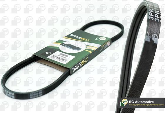 Приводной ремень поликлиновой BGA. Артикул 3PK735