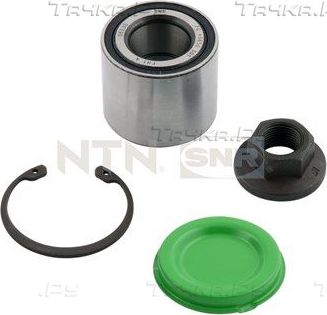 Ступичный подшипник (комплект) NTN / SNR задний для Opel Corsa C 2000-2009. Артикул R153.37