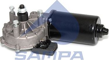 Мотор стеклоочистителя (моторчик дворников) Sampa. Артикул 022.223