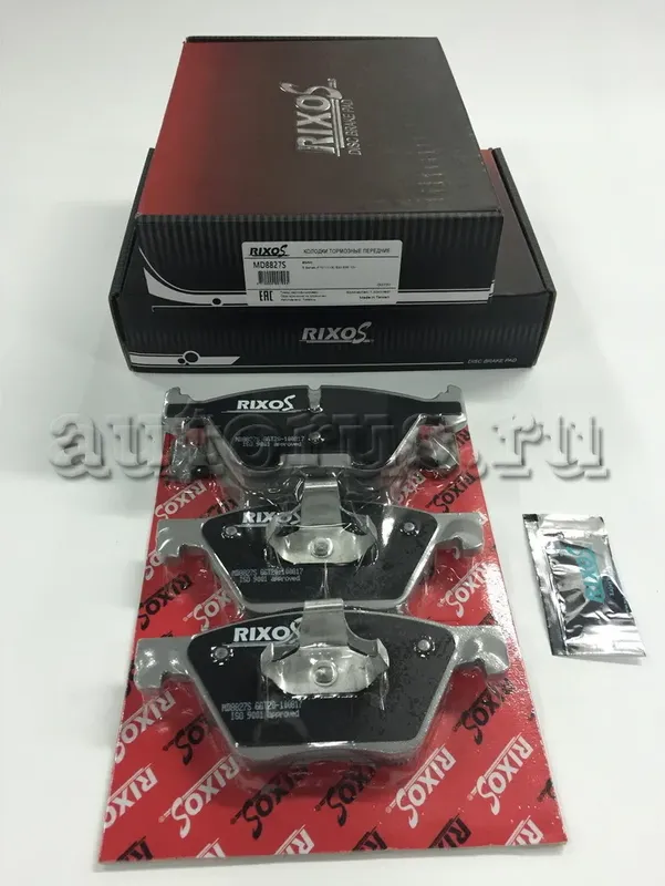 Колодки тормозные передние (Rixos). Артикул MD8827S