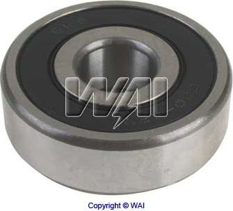Подшипник генератора (17x52x16) WAI. Артикул 10-3042-4E