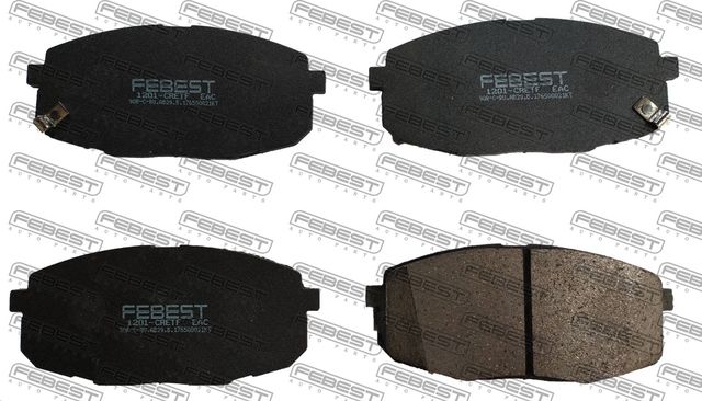 Тормозные колодки Febest передние для Hyundai Creta I 2016-2026. Артикул 1201-CRETF