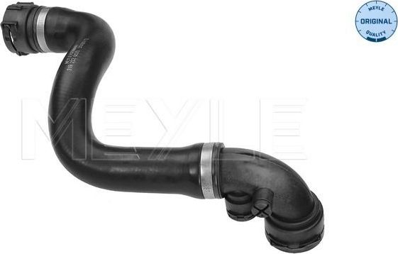 Патрубок системы охлаждения (радиатора) Meyle (EPDM (Этилен-пропиленовый каучук)). Артикул 319 222 0020