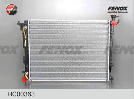Радиатор охлаждения двигателя Fenox. Артикул RC00363