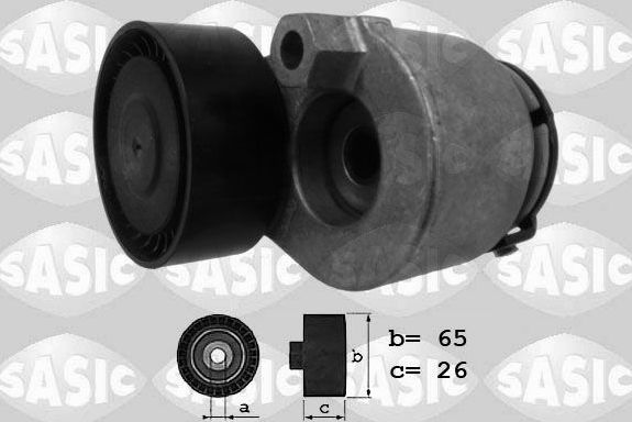 Натяжной ролик (натяжитель) приводного клинового зубчатого ремня Sasic. Артикул 1624011