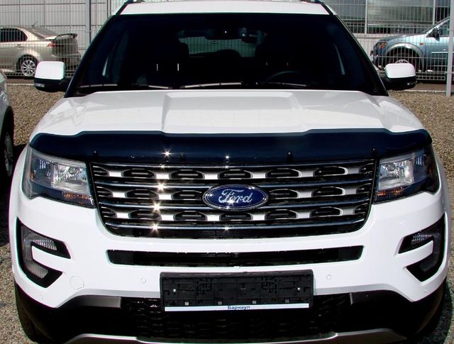 Дефлектор SIM для капота Ford Explorer V рестайлинг 2015-2019. Артикул SFOEXP1612