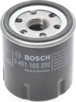 Масляный фильтр Bosch для Renault Twingo I 1996-2000. Артикул 0 451 103 292