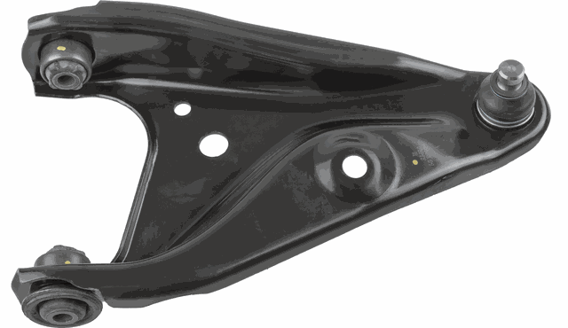 Поперечный рычаг передней подвески Lemforder правый нижний для Renault Logan I 2004-2015. Артикул 33403 01