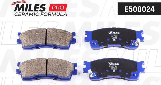 Тормозные колодки Miles (Керамика). Артикул E500024