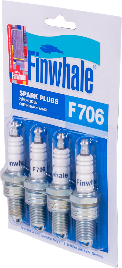 Свеча зажигания Finwhale. Артикул F706