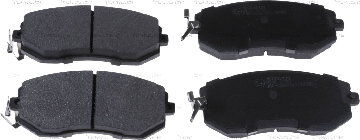 Тормозные колодки Blue Print передние для Subaru Impreza IV 2011-2016. Артикул ADT342196