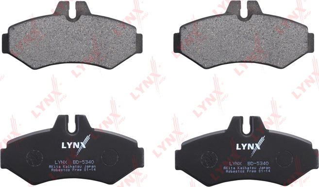 Тормозные колодки LYNXauto. Артикул BD-5340