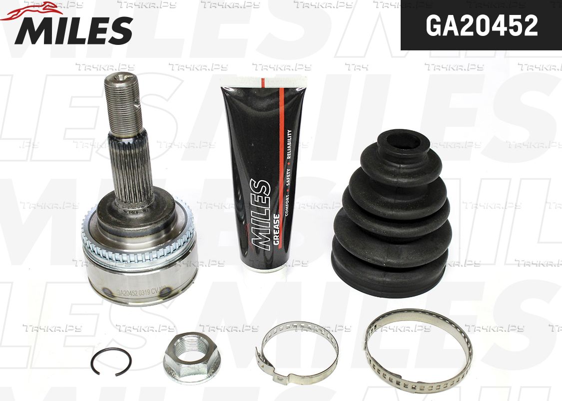 Шрус наружный (граната) Miles для Toyota Corolla E110 1997-2002. Артикул GA20452