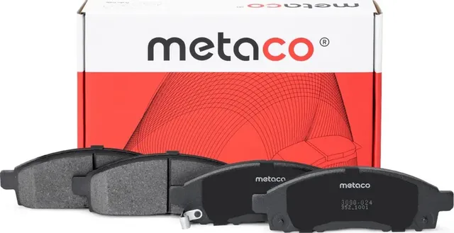 Колодки тормозные MITSUBISHI L200/PAJERO SPORT 05- перед. (Metaco). Артикул 3000024