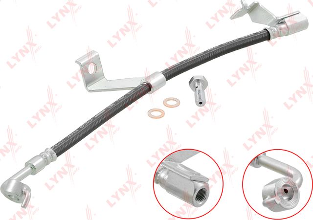 Тормозной шланг LYNXauto для Ford Escort V 1993-2001. Артикул BL-4322