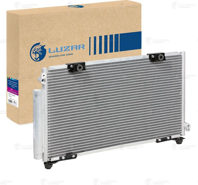 Радиатор кондиционера (конденсатор) Luzar для Toyota Caldina II 1997-2002. Артикул LRAC 1916