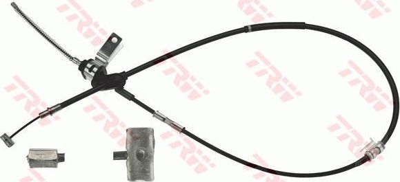 Трос ручника (тросик ручного тормоза) TRW. Артикул GCH607
