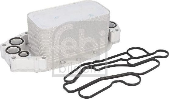 Радиатор масляный (маслоохладитель) для двигателя Febi Bilstein. Артикул 185299