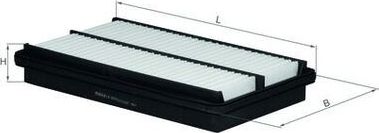 Воздушный фильтр Mahle. Артикул LX 1075