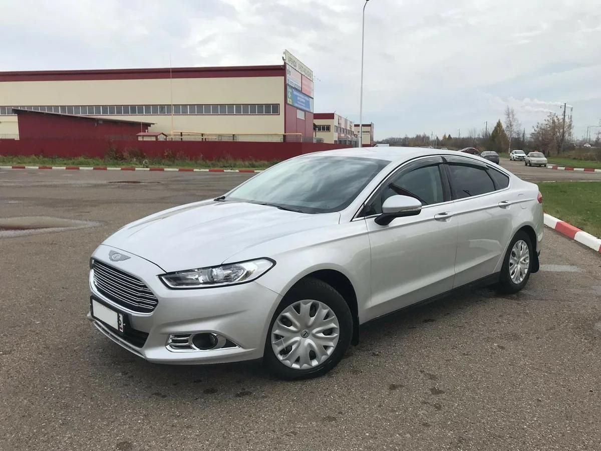 Дефлекторы Cobra Tuning для окон (c хром. молдингом) Ford Mondeo V седан 2014-2026. Артикул F34614CR