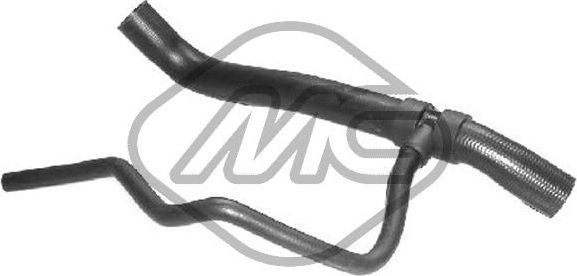 Патрубок радиатора (системы охлаждения) Metalcaucho. Артикул 08739