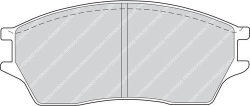 Тормозные колодки Ferodo Premier. Артикул FDB488