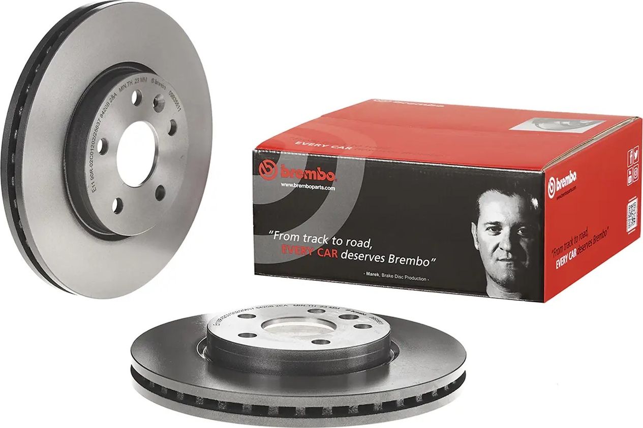 Тормозной диск Brembo PRIME LINE - UV Coated. Артикул 09.B355.11