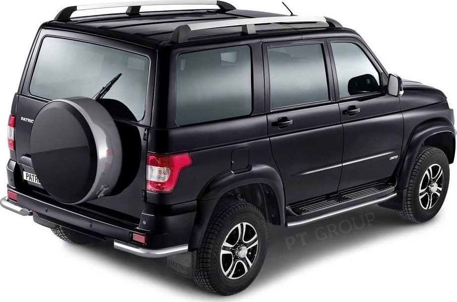 Защита PT Group порогов окантовка d51 для УАЗ Patriot I рестайлинг 2014-2026. Артикул 05020202