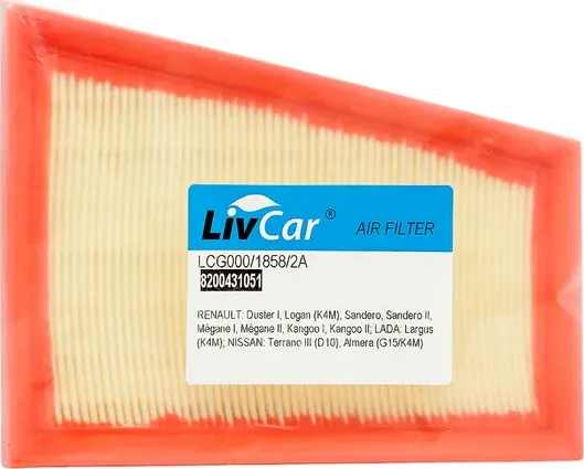 Фильтр воздушный (Livcar). Артикул LCG000/1858/2A