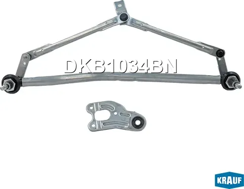 Трапеция стеклоочистителя Krauf. Артикул DKB1034BN