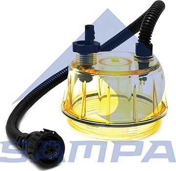 Стакан фильтра RVI DXI (с подогревом) Sampa. Артикул 076.011