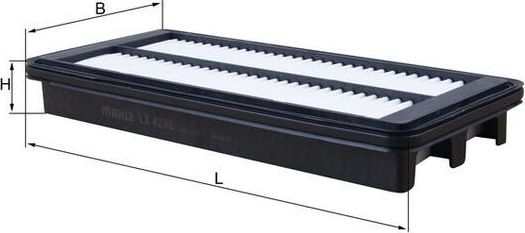 Воздушный фильтр Mahle. Артикул LX 4298