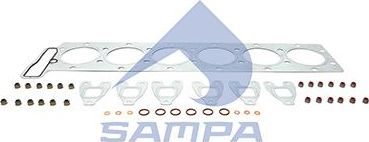 Комплект прокладок ГБЦ Sampa. Артикул 020.862