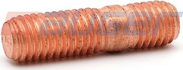 Шпилька (медь) Рнаруж.М10х10х1,5Рнаруж.М10х20х1,5 L38 установочная stud-for exhaust pipe-MAN Auger. Артикул 87870