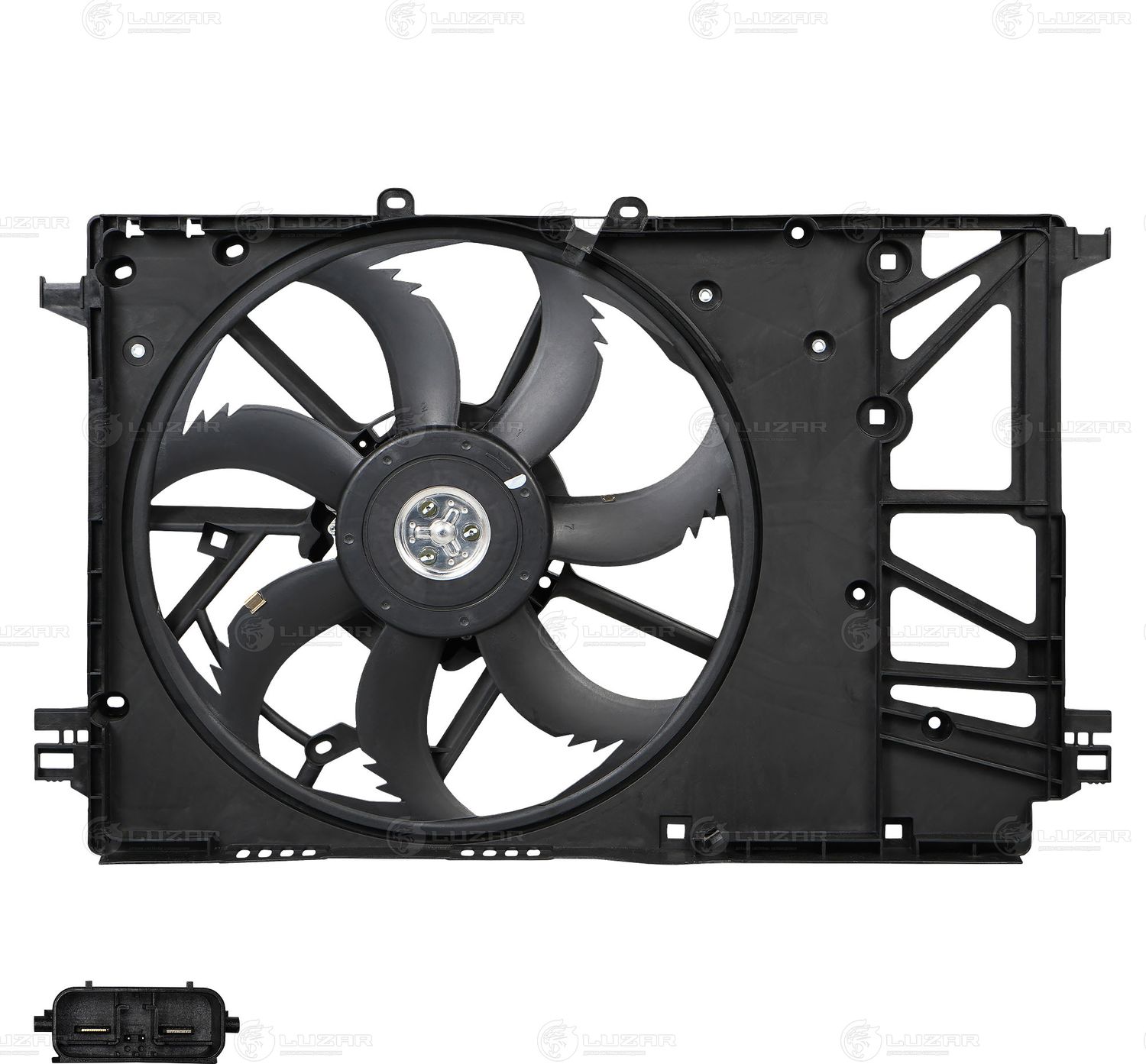 Вентилятор радиатора двигателя Luzar. Артикул LFK 1942