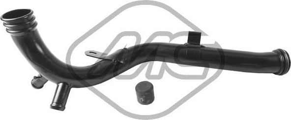 Патрубок радиатора (системы охлаждения) Metalcaucho для Peugeot 407 2004-2005. Артикул 03200