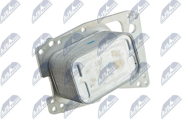 Радиатор масляный (маслоохладитель) для двигателя NTY (алюминий). Артикул CCL-TY-003