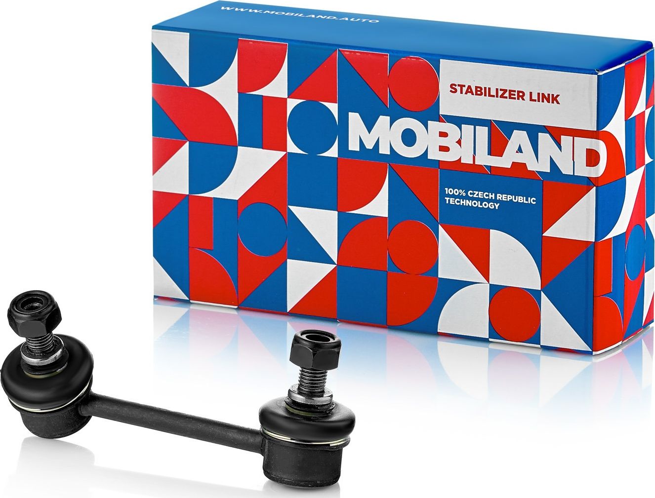 Стойка (тяга) стабилизатора Mobiland. Артикул 127212010