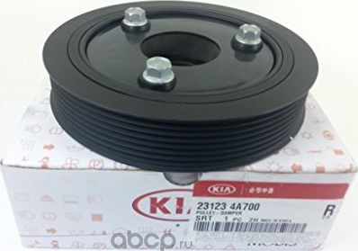 Шкив коленвала Hyundai / KIA. Артикул 231234A700