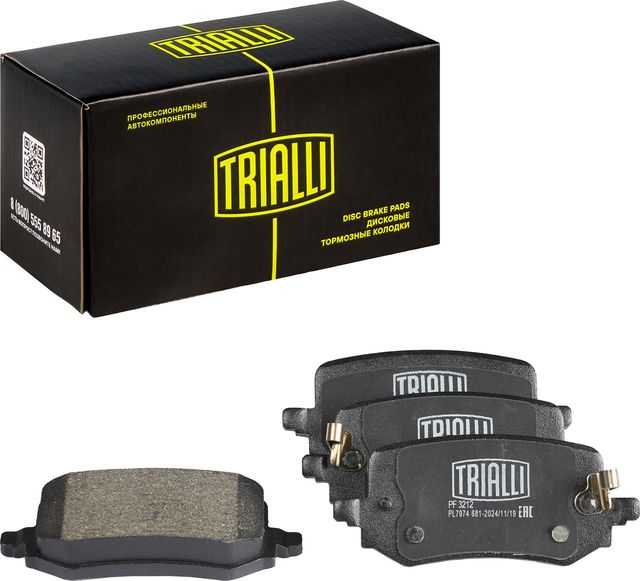 Тормозные колодки Trialli (Low-Metallic). Артикул PF 3212