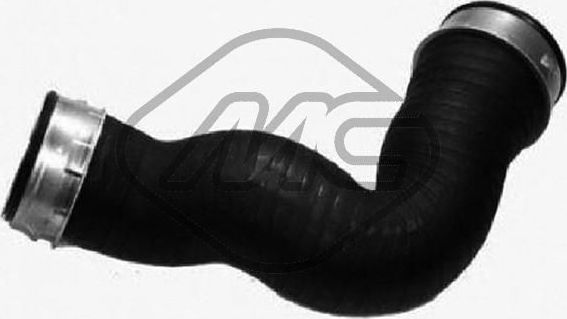 Патрубок интеркулера Metalcaucho. Артикул 09532