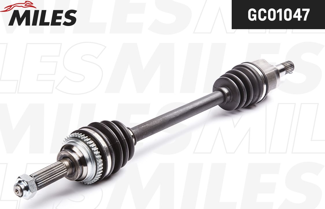 Полуось (привод в сборе, приводной вал) Miles. Артикул GC01047