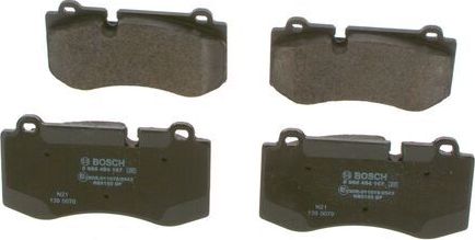 Тормозные колодки Bosch. Артикул 0 986 494 167